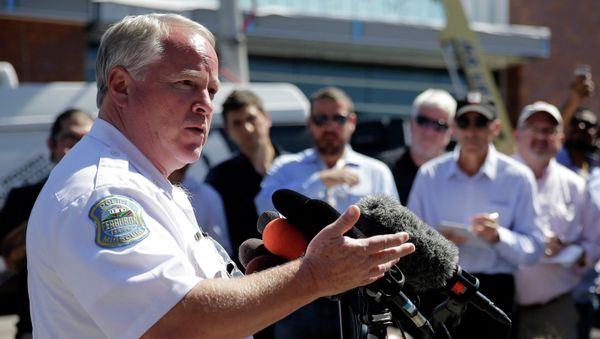 Ferguson Police Chief Thomas Jackson speaks in Ferguson. File photo Ferguson Police Chief Thomas Jackson speaks in Ferguson. File photo - Sputnik International
