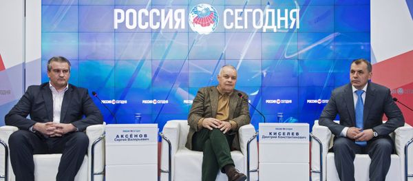 Opening of Rossiya Segodnya's Press Center in Simferopol - Sputnik International