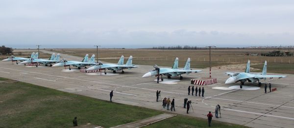 New equipment arrives at Belbek airfield in Crimea New equipment arrives at Belbek airfield in Crimea - Sputnik International