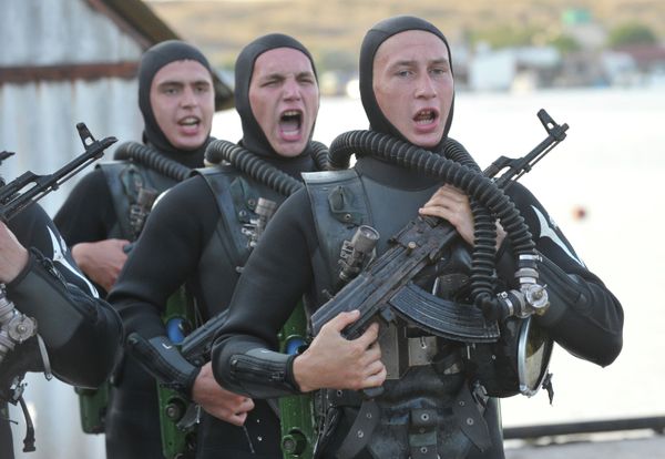 Diving training center of Black Sea fleet - Sputnik International
