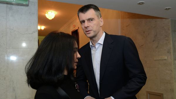 Politician and businessman Mikhail Prokhorov - Sputnik International