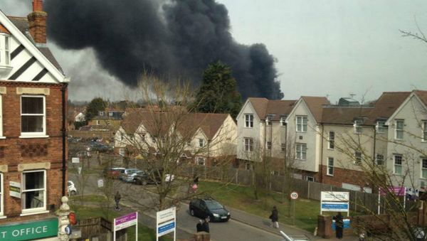 Explosion in Weybridge Explosion in Weybridge - Sputnik International