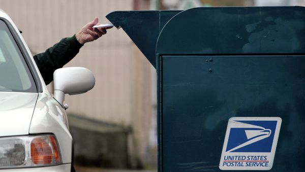 After reporters discovered a hidden camera outside of a Denver-area post office, it was quickly, quietly, and unexplainably removed. - Sputnik International