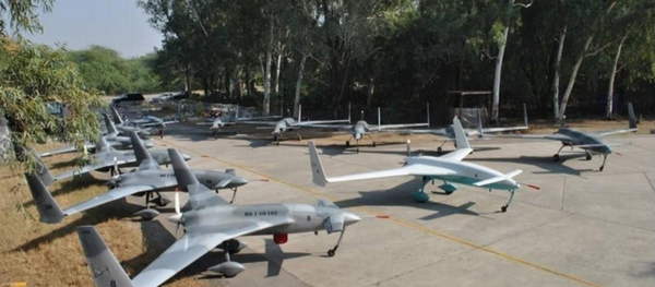 A fleet of Burraqs, Pakistan's new armed drones. A fleet of Burraqs, Pakistan's new armed drones. - Sputnik International