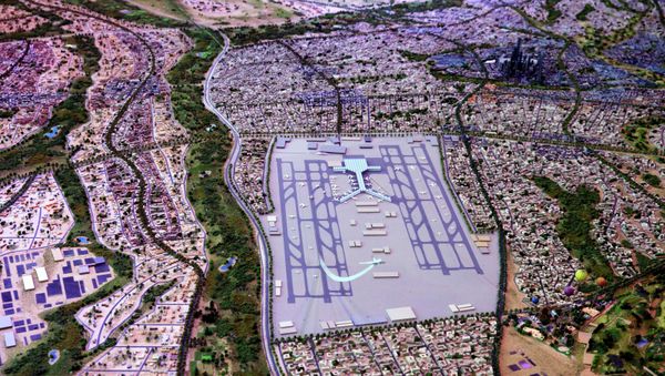 A model of a planned new capital for Egypt is displayed for investors at the opening of the Egypt Economic Development Conference (EEDC) in Sharm el-Sheikh, in the South Sinai governorate, about 550 km (342 miles) south of Cairo, March 13, 2015 A model of a planned new capital for Egypt is displayed for investors at the opening of the Egypt Economic Development Conference (EEDC) in Sharm el-Sheikh, in the South Sinai governorate, about 550 km (342 miles) south of Cairo, March 13, 2015 - Sputnik International