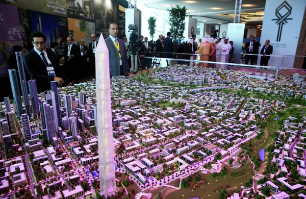 A model of a planned new capital for Egypt is displayed for investors at the opening of the Egypt Economic Development Conference (EEDC) in Sharm el-Sheikh, in the South Sinai governorate, about 550 km (342 miles) south of Cairo, March 13, 2015 A model of a planned new capital for Egypt is displayed for investors at the opening of the Egypt Economic Development Conference (EEDC) in Sharm el-Sheikh, in the South Sinai governorate, about 550 km (342 miles) south of Cairo, March 13, 2015 - Sputnik International
