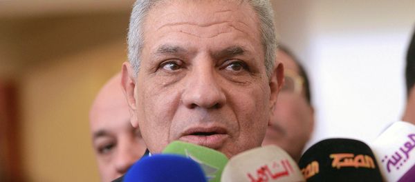 Egyptian Prime Minister Ibrahim Mahlab answers journalists' questions. File photo Egyptian Prime Minister Ibrahim Mahlab answers journalists' questions. File photo - Sputnik International