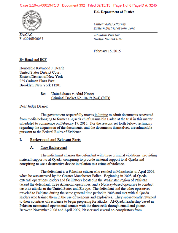 A document released by DoJ containing photos of internal al-Qaeda correspondence presented as evidence at the trial of Abid Naseer A document released by DoJ containing photos of internal al-Qaeda correspondence presented as evidence at the trial of Abid Naseer - Sputnik International