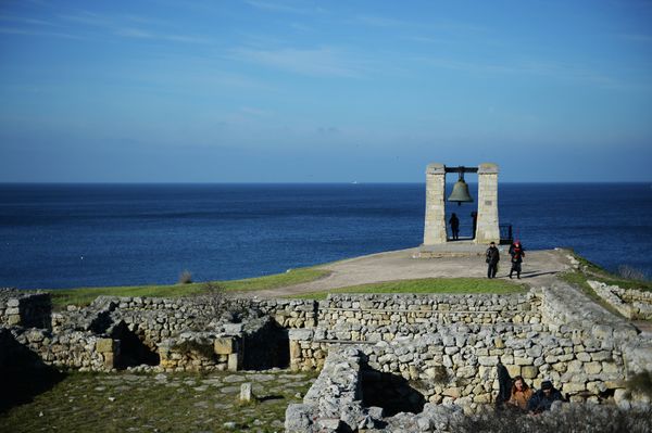 View of the Black Sea and the Foggy Bell at the Chersonesus Tavrichesky National Reserve in Sevastopol. - Sputnik International