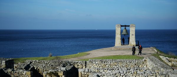 View of the Black Sea and the Foggy Bell at the Chersonesus Tavrichesky National Reserve in Sevastopol. View of the Black Sea and the Foggy Bell at the Chersonesus Tavrichesky National Reserve in Sevastopol. - Sputnik International
