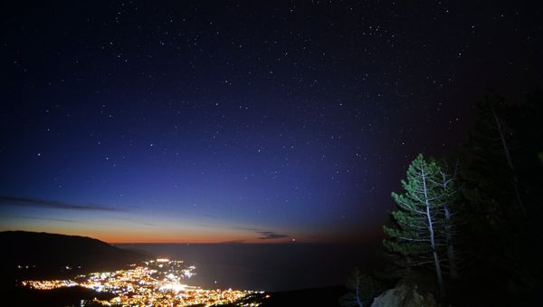 View of Yalta city from the Ai-Petri mountain. View of Yalta city from the Ai-Petri mountain. - Sputnik International