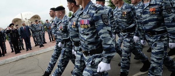 Former Berkut fighters receive Moscow special force IDs Former Berkut fighters receive Moscow special force IDs - Sputnik International