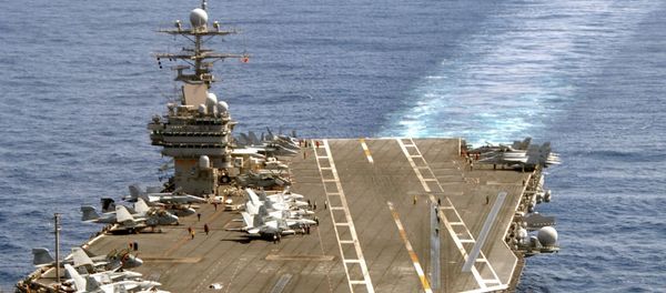 USS Theodore Roosevelt (CVN-71) - Sputnik International