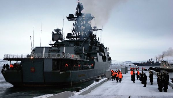 The Admiral Levchenko anti-submarine warfare ship. (File) The Admiral Levchenko anti-submarine warfare ship. (File) - Sputnik International
