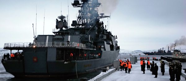 The Admiral Levchenko anti-submarine warfare ship. (File) The Admiral Levchenko anti-submarine warfare ship. (File) - Sputnik International