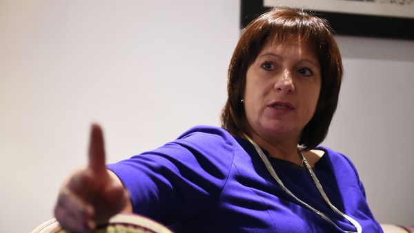 Ukrainian Finance Minister Natalie Jaresko Ukrainian Finance Minister Natalie Jaresko - Sputnik International