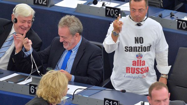 Italian non-affiliated MP Gianluca Buonanno - Sputnik International