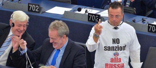 Italian non-affiliated MP Gianluca Buonanno - Sputnik International