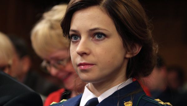 Natalia Poklonskaya, Procurator General of the Republic of Crimea, at a session of Crimea's State Council in Simferopol' - Sputnik International