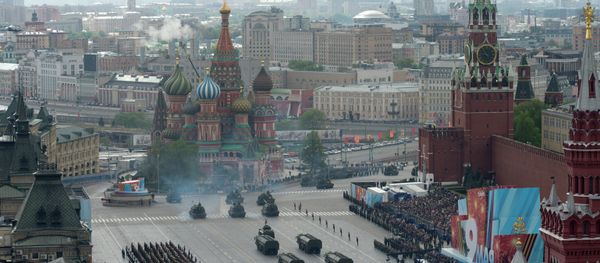 A full dress rehearsal of the V-Day Parade on Red Square, Moscow A full dress rehearsal of the V-Day Parade on Red Square, Moscow - Sputnik International