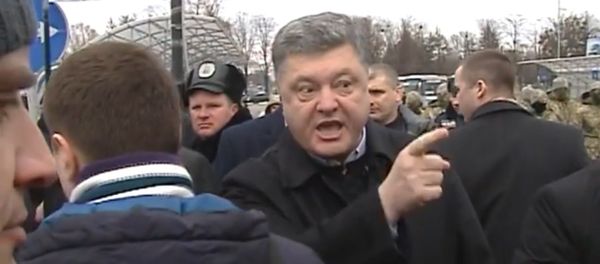 Poroshenko in Borisopol - Sputnik International