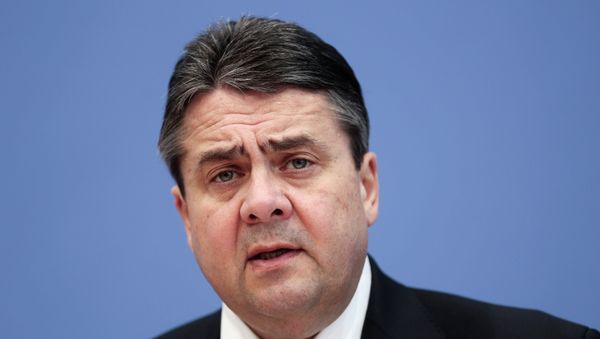 German Vice Chancellor Sigmar Gabriel German Vice Chancellor Sigmar Gabriel - Sputnik International