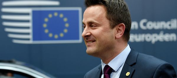 Luxembourg's Prime minister Xavier Bettel arrives for an European Council summit on March 19, 2015 at the Council of the European Union (EU) Justus Lipsius building in Brussels Luxembourg's Prime minister Xavier Bettel arrives for an European Council summit on March 19, 2015 at the Council of the European Union (EU) Justus Lipsius building in Brussels - Sputnik International