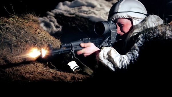 Reconnoiter sniper of the 4th Kantemirovskaya Tank Division - Sputnik International