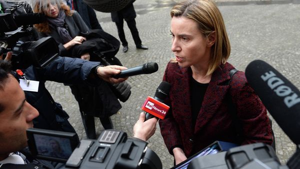 According to Mogherini, the current situation in Ukraine is better than before the Minsk agreements, even with some violations. According to Mogherini, the current situation in Ukraine is better than before the Minsk agreements, even with some violations. - Sputnik International