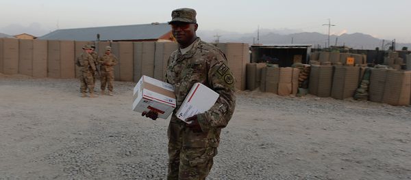 US soldier, part of the NATO-led International Security Assistance Force (ISAF) US soldier, part of the NATO-led International Security Assistance Force (ISAF) - Sputnik International