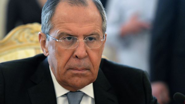 Foreign Minister Sergey Lavrov meets with Foreign Minister of Gabon Franck Emmanuel Issoze-Ngondet Foreign Minister Sergey Lavrov meets with Foreign Minister of Gabon Franck Emmanuel Issoze-Ngondet - Sputnik International