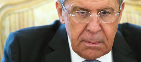 Russian Foreign Minister Sergey Lavrov listens during meeting with his counterpart from Gabon Emmanuel Issoze-Ngondet in Moscow Russian Foreign Minister Sergey Lavrov listens during meeting with his counterpart from Gabon Emmanuel Issoze-Ngondet in Moscow - Sputnik International