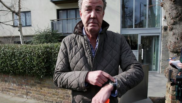 Television presenter Jeremy Clarkson leaves an address in London, March 11, 2015 - Sputnik International