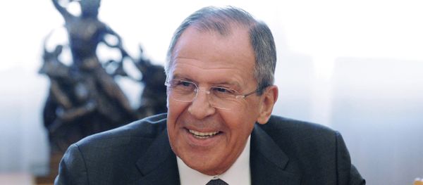 Russian Foreign Minister Sergey Lavrov meets with - Sputnik International