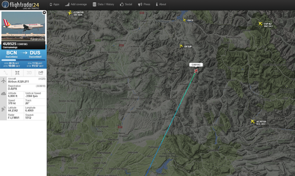 Deadly Germanwings A320 Сrash in French Alps Deadly Germanwings A320 Сrash in French Alps - Sputnik International