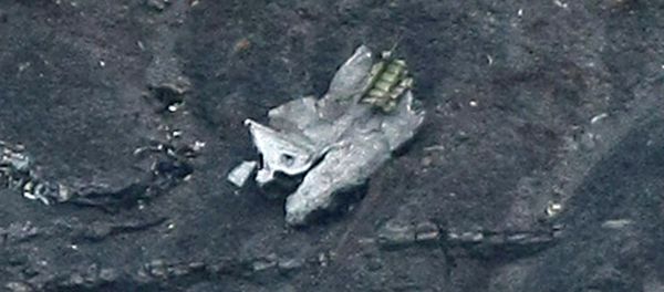 Debris of the crashed Germanwings passenger jet - Sputnik International