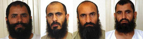 From left: Mohammad Fazl, Mohammed Nabi, Khairullah Khairkhwa, and Abdul Haq Wasiq From left: Mohammad Fazl, Mohammed Nabi, Khairullah Khairkhwa, and Abdul Haq Wasiq - Sputnik International