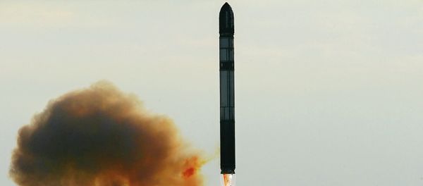 Russian Strategic Missile Forces have successfully launched an RS-20B (SS-18 Satan Mod. 4) intercontinental ballistic missile carrying a South Korean satellite, Russian Defense Ministry spokesman Col. Igor Egorov has announced Russian Strategic Missile Forces have successfully launched an RS-20B (SS-18 Satan Mod. 4) intercontinental ballistic missile carrying a South Korean satellite, Russian Defense Ministry spokesman Col. Igor Egorov has announced - Sputnik International