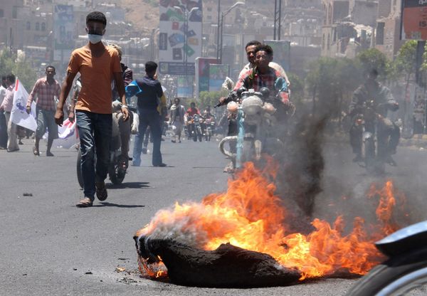 Yemeni Capital Sanaa After Airstrikes Yemeni Capital Sanaa After Airstrikes - Sputnik International