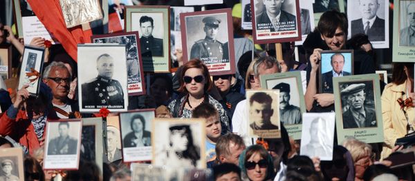 Immortal Regiment march in Russia Immortal Regiment march in Russia - Sputnik International