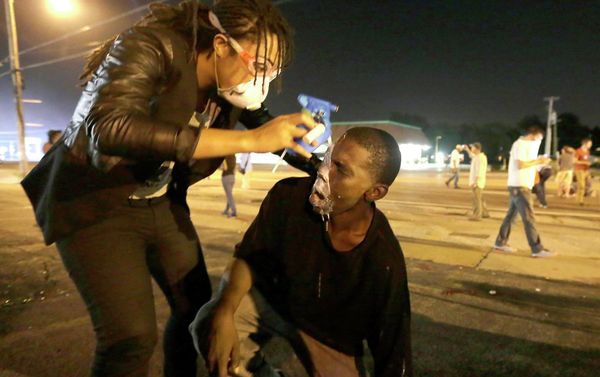Police in Missouri will restrict their use of teargas and other chemical agents, as part of the settlement of a federal lawsuit with six Ferguson protesters. Police in Missouri will restrict their use of teargas and other chemical agents, as part of the settlement of a federal lawsuit with six Ferguson protesters. - Sputnik International