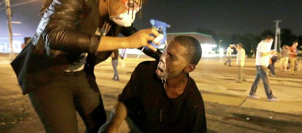 Police in Missouri will restrict their use of teargas and other chemical agents, as part of the settlement of a federal lawsuit with six Ferguson protesters. Police in Missouri will restrict their use of teargas and other chemical agents, as part of the settlement of a federal lawsuit with six Ferguson protesters. - Sputnik International