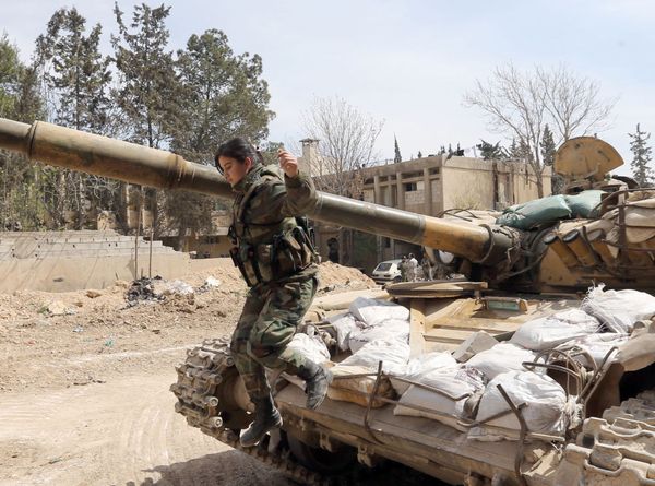 The Pride of Syria: Female Warriors Defending Damascus - Sputnik International