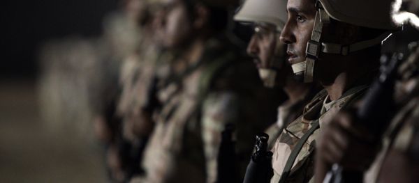 Saudi special force units attached to the Ministry of Interior stand in line during training in al-Haytheiyah, 100 kms north of Riyadh, on June 9, 2010 Saudi special force units attached to the Ministry of Interior stand in line during training in al-Haytheiyah, 100 kms north of Riyadh, on June 9, 2010 - Sputnik International
