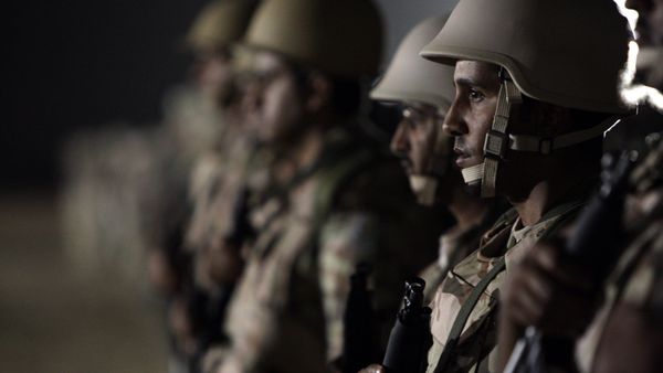 Saudi special force units attached to the Ministry of Interior stand in line during training in al-Haytheiyah, 100 kms north of Riyadh, on June 9, 2010 - Sputnik International
