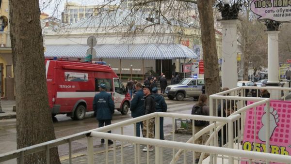Security officials in Sevastopol have reported the discovery of what may have been an improvised explosive device in the southern Crimean city of Sevastopol, Crimean news agency KrimInform reports. - Sputnik International
