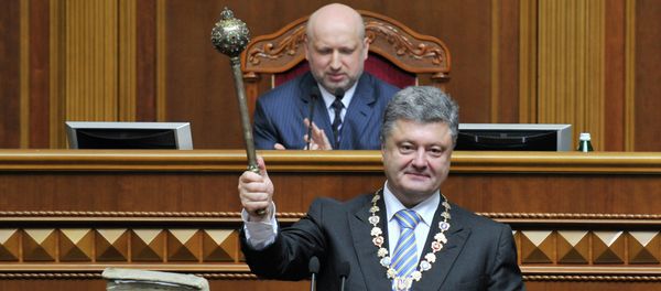 Petro Poroshenko inaugurated as President of Ukraine, June 7, 2014, following snap presidential elections held May 25, where Porosheko was able to secure victory in the first round of voting. - Sputnik International
