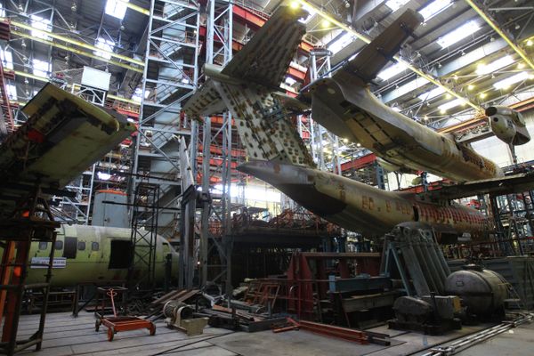 Antonov State Company aviation plant in Ukraine Antonov State Company aviation plant in Ukraine - Sputnik International