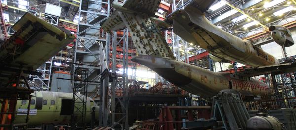 Antonov State Company aviation plant in Ukraine Antonov State Company aviation plant in Ukraine - Sputnik International