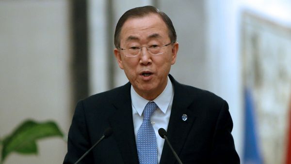 The Syrian people are victims of the worst humanitarian crisis of our time, said United Nations Secretary-General Ban Ki-Moon - Sputnik International